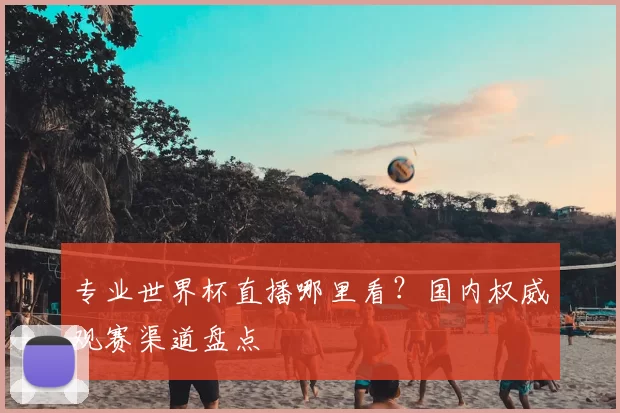 专业世界杯直播哪里看?国内权威观赛渠道盘点