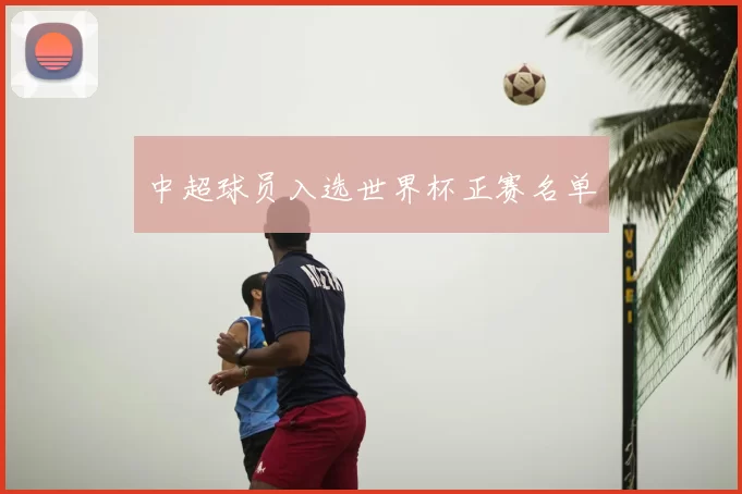 中超球员入选世界杯正赛名单